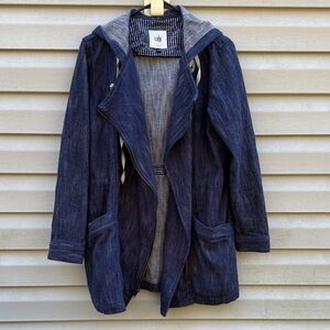 Cabi | Adventure Anorak Hooded Asymmetrical Zipper Jacket size Medium #5100